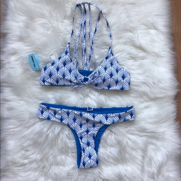 Cupsay Bikini 2-piece Minimal Coverage Size L NWT - Picture 1 of 6